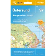 97 Östersund Sverigeserien 1:50 000